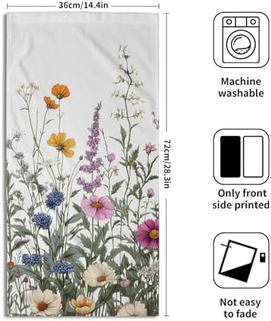 Giwawa Wildflower Hand Towel Set of 2