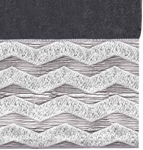 Avanti Linens Bath Towel - Soft Absorbent Cotton Chevron Galaxy Collection Granite