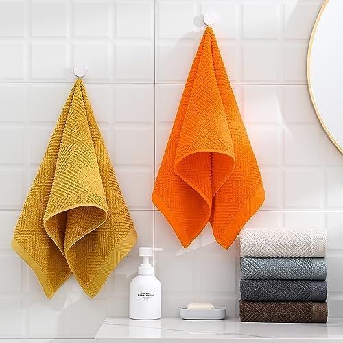 Sense Gnosis Chocolate Hand Towel Set of 2