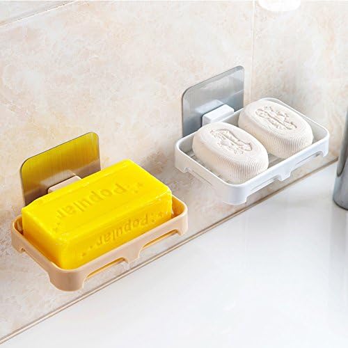 Style Super Suction Soap Dish Holder for Bathroom Kitchen