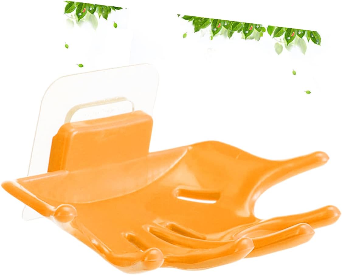 Zerodeko 1pc Soap Container with Lid Holder Case Hanger Nail