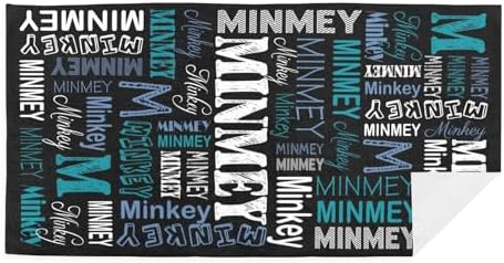 Personalized Beach Towel with Name for Adults Kids