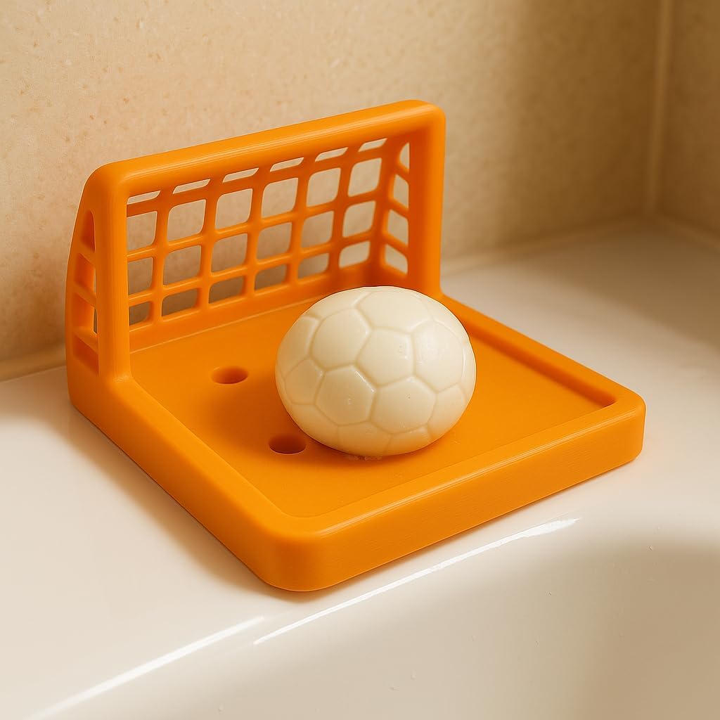 Goal-Getters Soap Dish - Soccer Goal Design