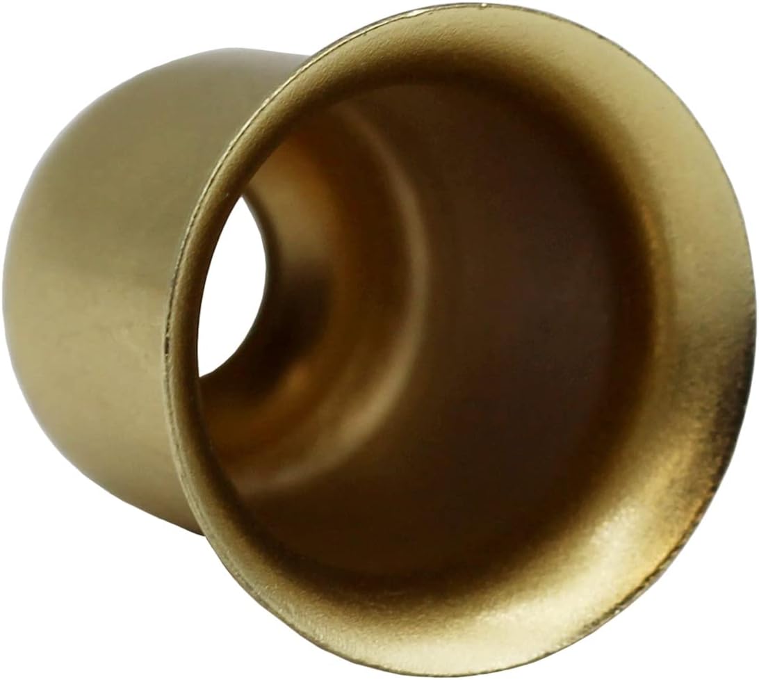 Creative Hobbies Brass Candle Holder Cups Pack of 20