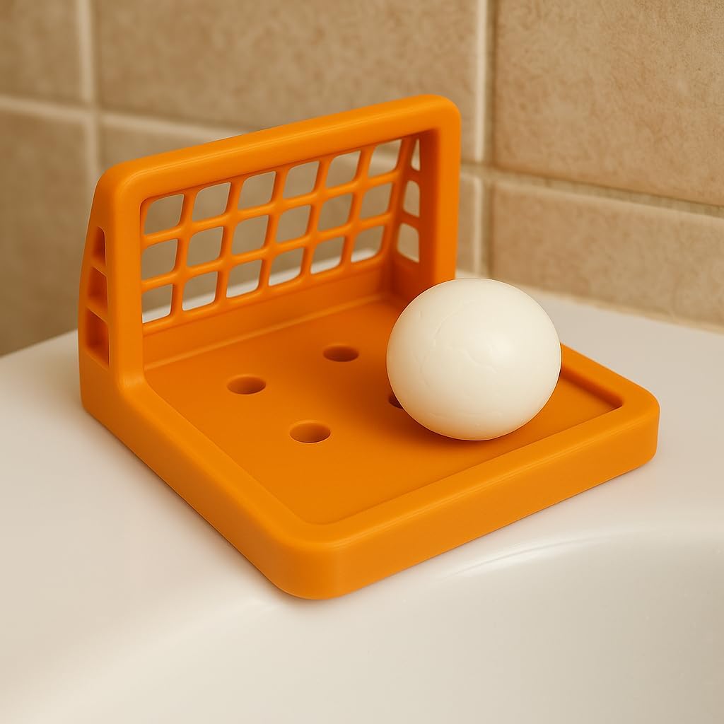 Goal-Getters Soap Dish - Soccer Goal Design