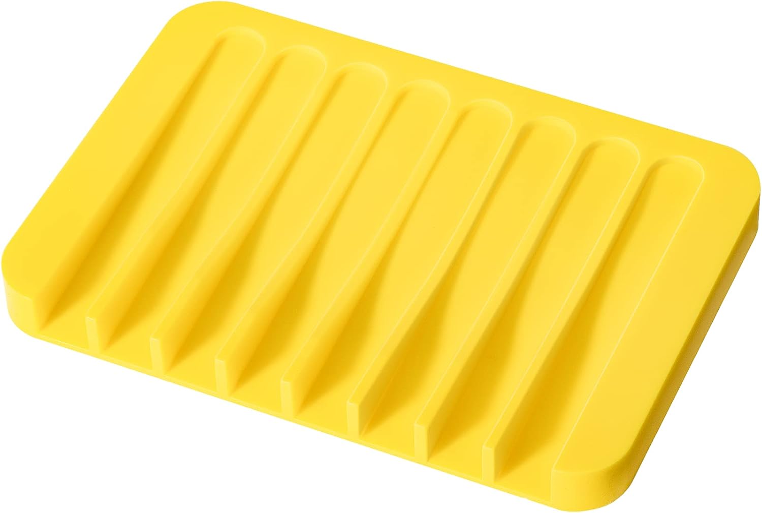 Urbanstrive Flexible Silicone Soap Dish for Bathroom Kitchen