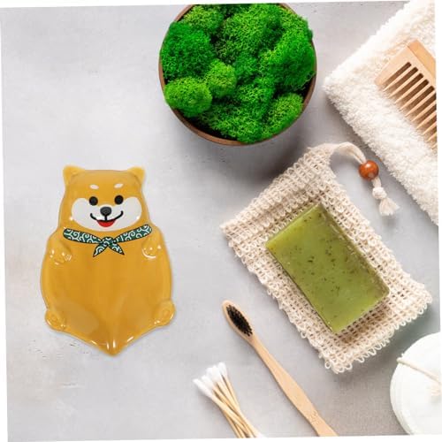 Holibanna Ceramic Soap Holder with Drainage