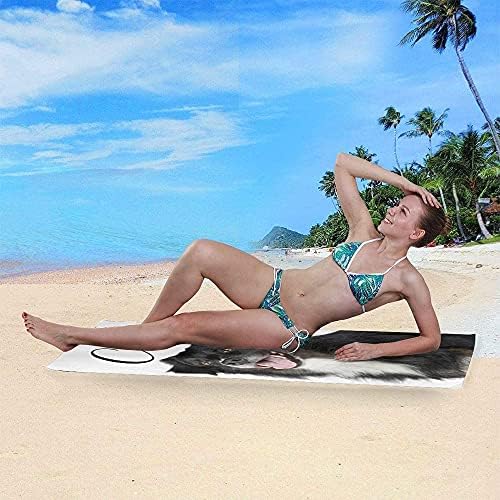 Shapoo Personalized Photo Beach Towel 30x60