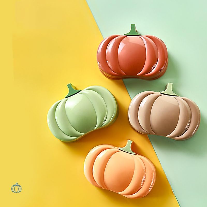 123Arts Pumpkin Soap Dish Holder for Bathroom