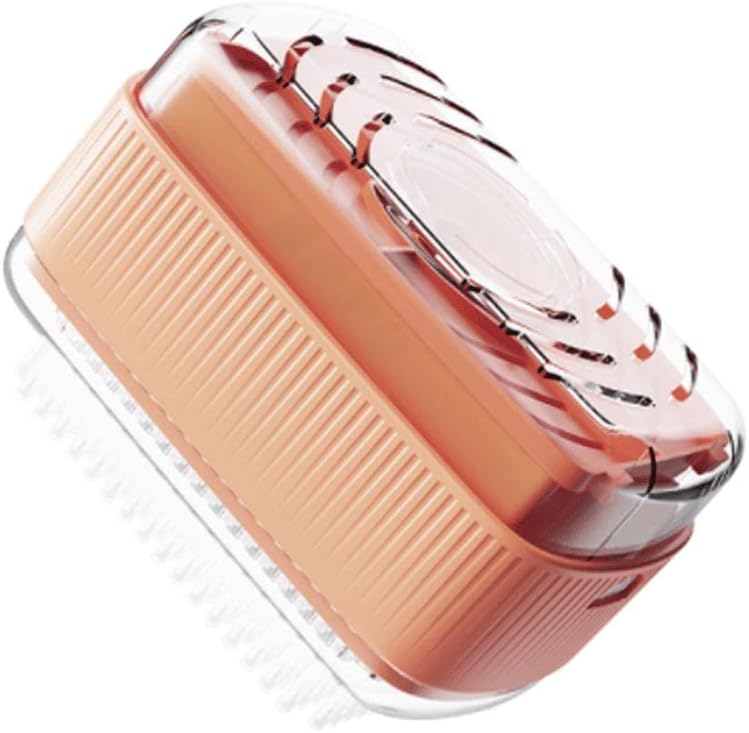 Surek Simple Foam Brush Soap Dish with Lid