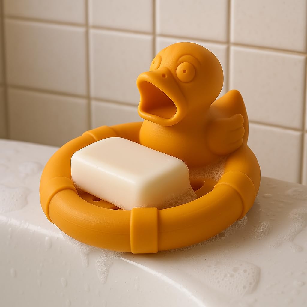 SOS Soap Dish with Life Preserver Design