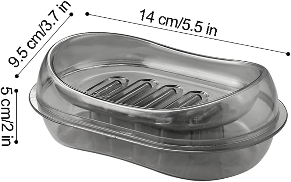 Surek Simple Counter Top Soap Dish with Drainage 1