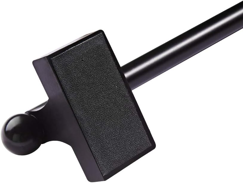 WLRocaille Adjustable Magnetic Rods 4 Pack Black