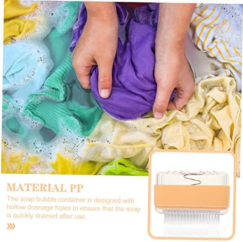 HOLIDYOYO Foaming Soap Dish with Roller Brush