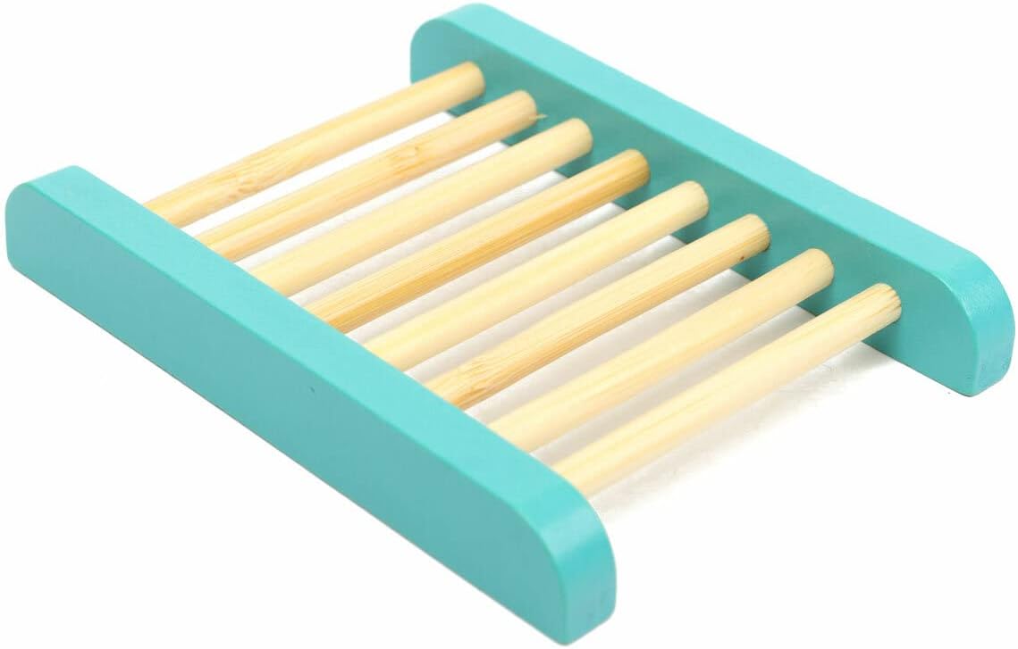 Acofuns Portable Soap Wood Holder Rack
