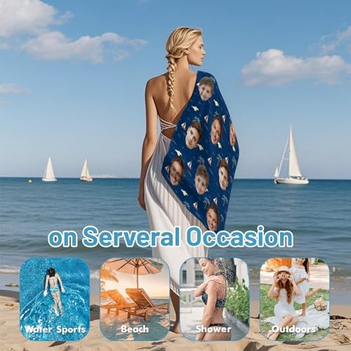 Voltexia Personalized Beach Towels for Adults Kids
