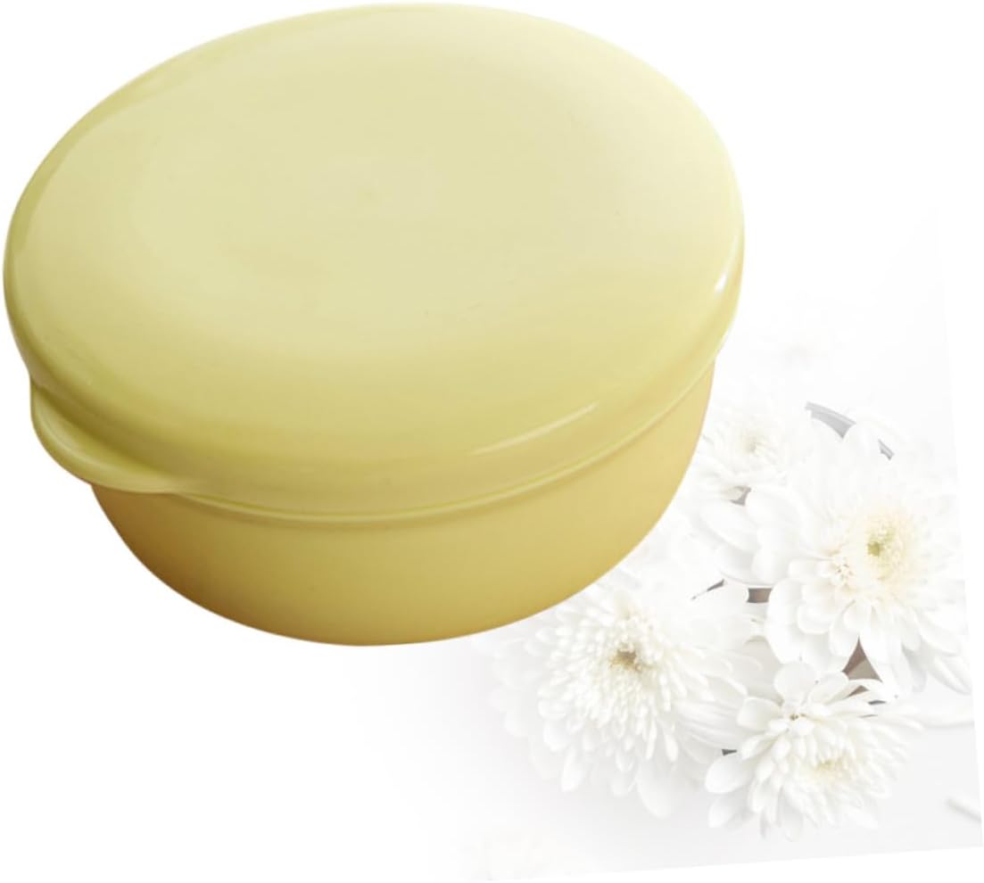 Anneome 4Pc Plastic Bath Soap Dish with Lid
