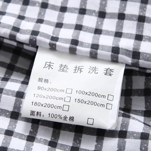 Traditional Futon Mattress Cover with Zipper 1