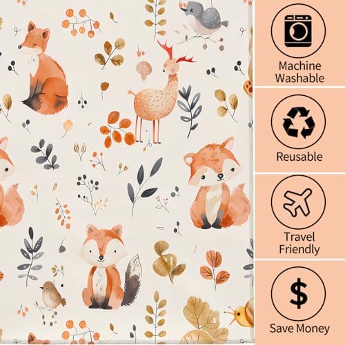 AmePay Woodland Animal Hand Towels 2 Pack