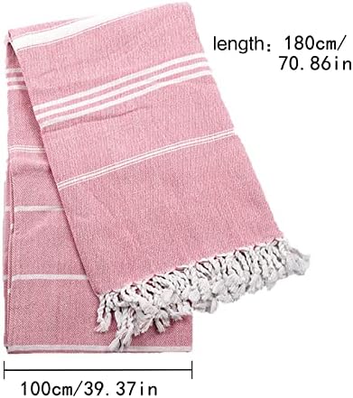 Gooddyiyukey Turkish Beach Towels Extra Large Sand Free Quick Dry
