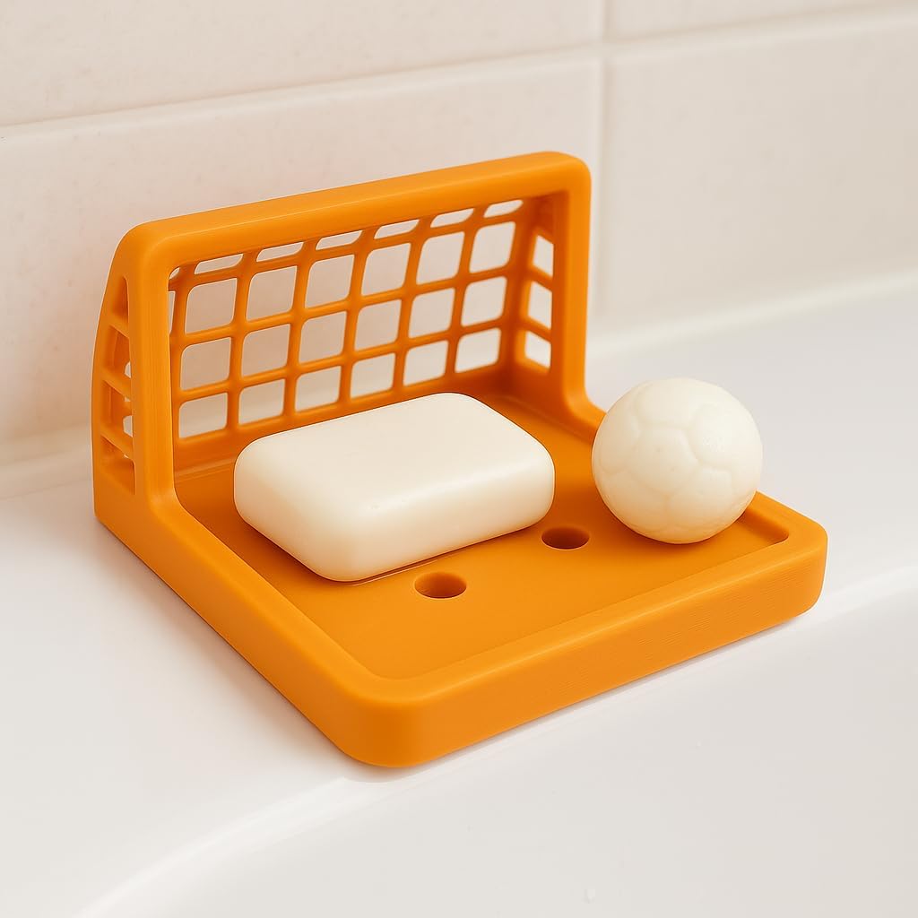 Goal-Getters Soap Dish - Soccer Goal Design