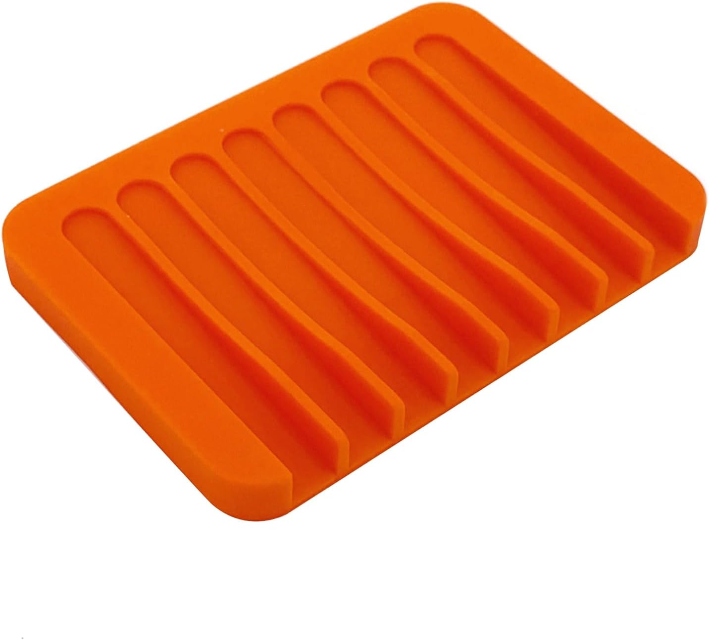 Self-Draining Soap Holder for Home Hotel Bathroom Kitchen