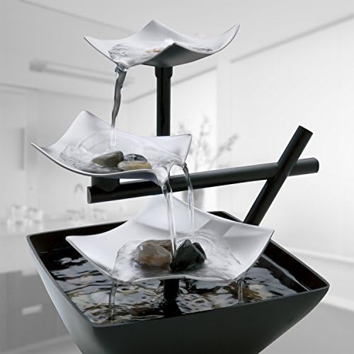 Homedics Water Fountain with Soothing Sound and River Rocks