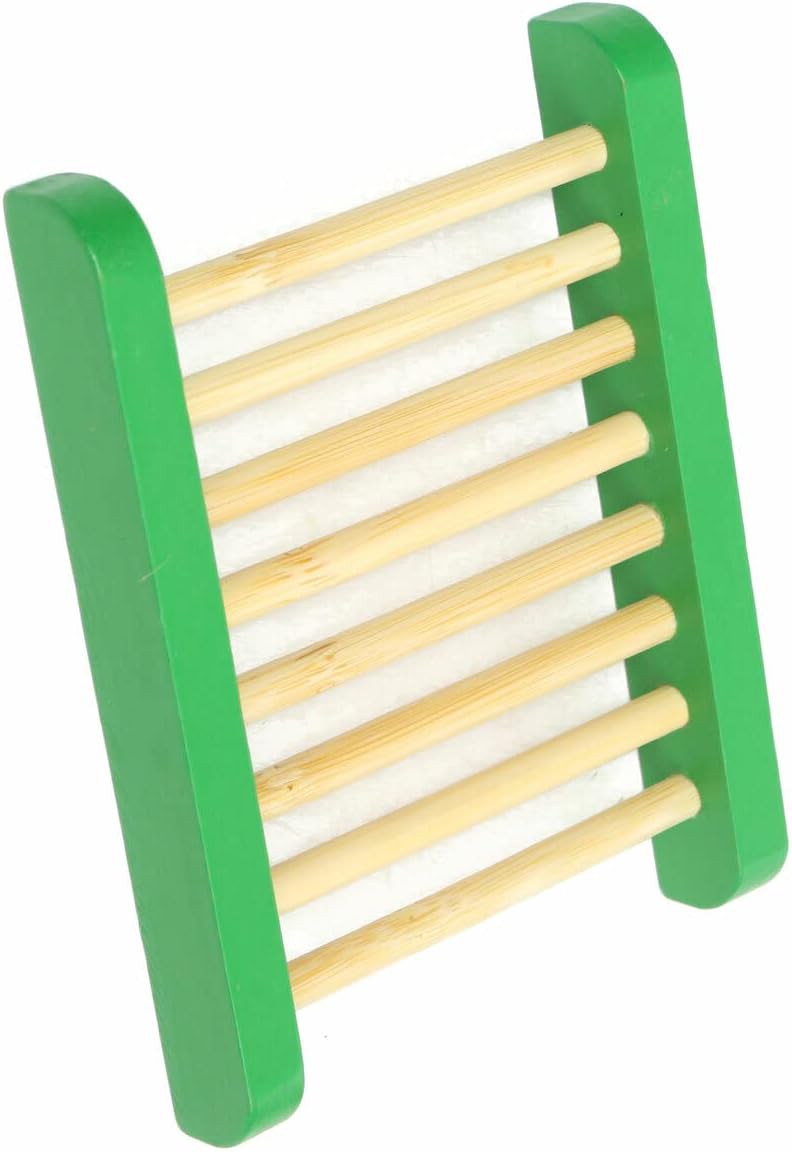 Acofuns Portable Shower Soap Wood Holder