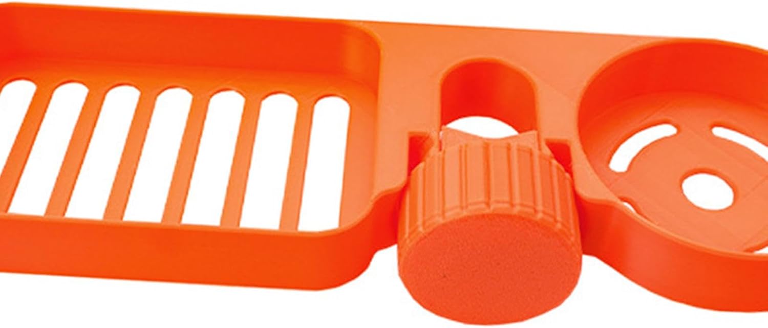 Bothyi Soap Dish Soap Saver Portable Modern Stable Sturdy