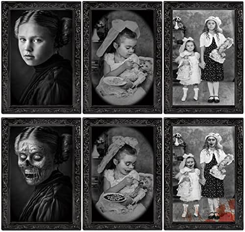 Lansian Halloween 3D Scary Wall Decor 3Pack
