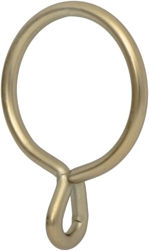 Ivilon Drapery Eyelet Rings - Warm Gold 17 Ring Set of 14