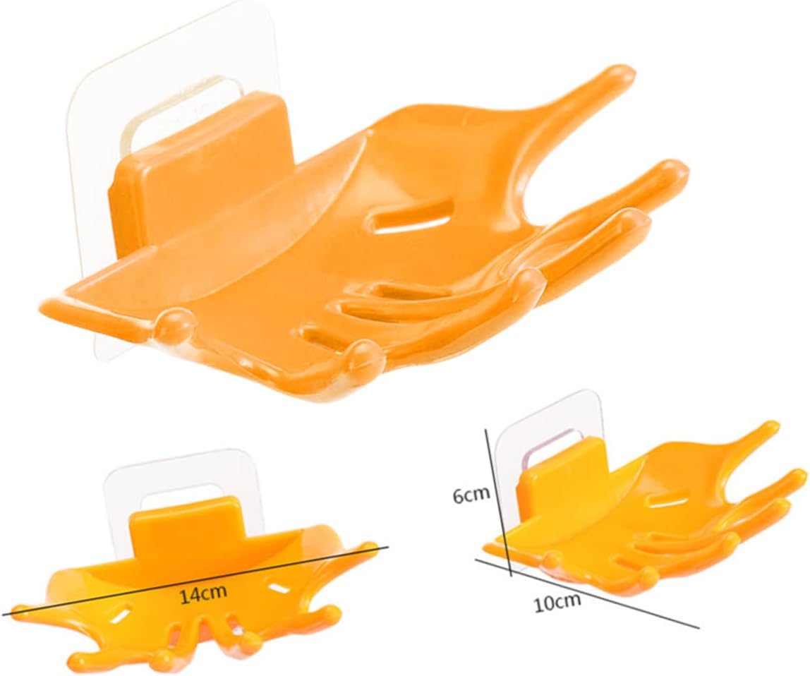 Zerodeko 1pc Soap Container with Lid Holder Case Hanger Nail