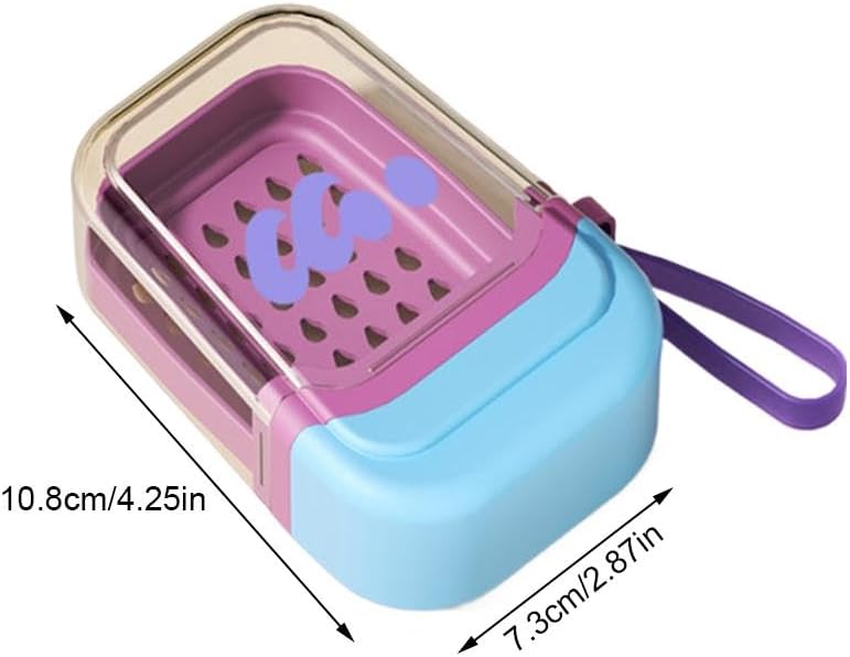 Lightweight Leakproof Travel Soap Case with Lid