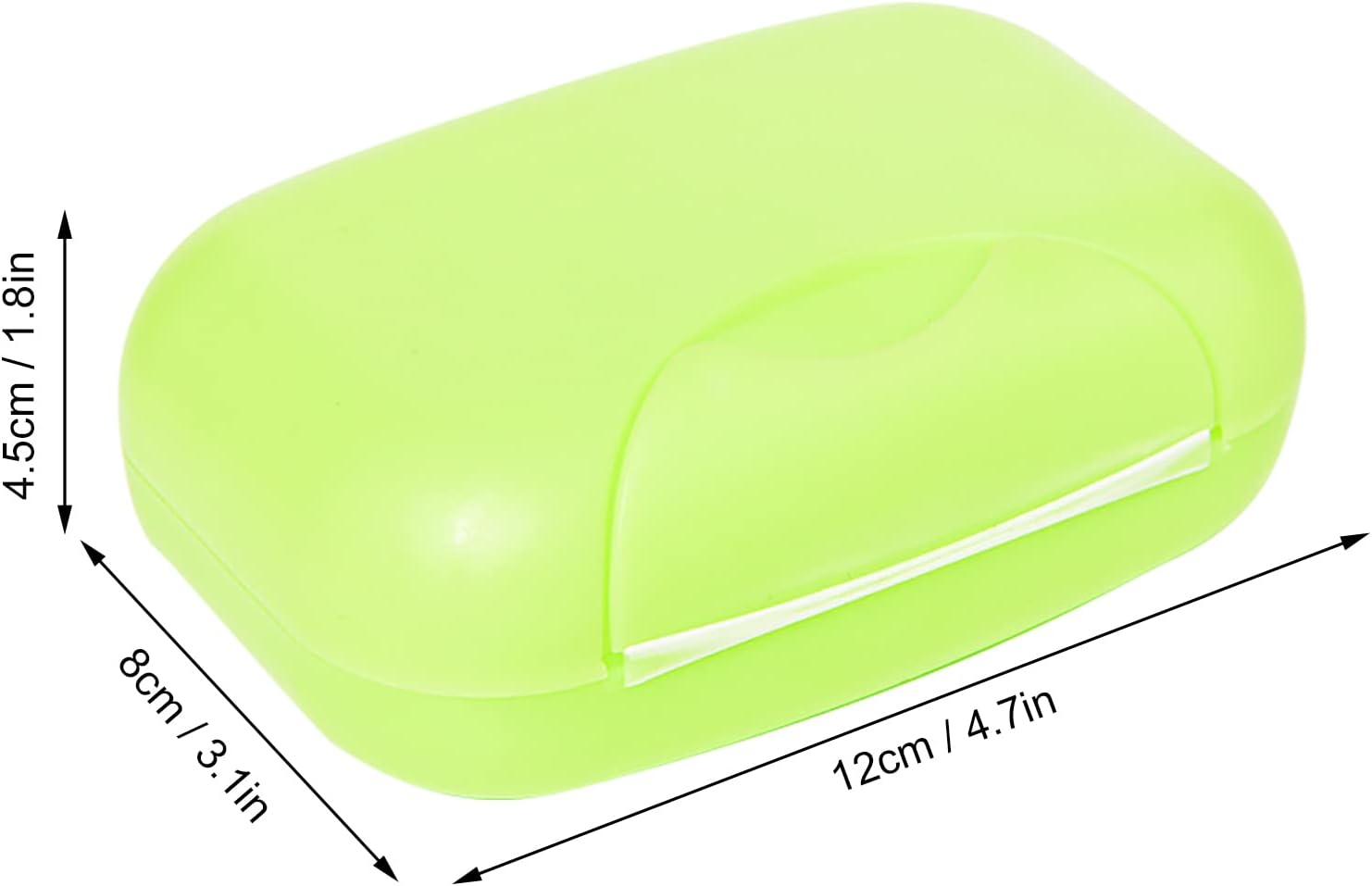 Belupai Travel Soap Container with Leakproof Lid