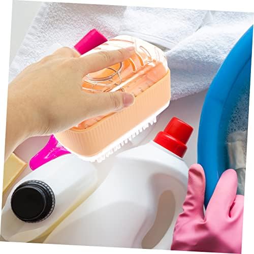 Foaming Soap Holder with Roller Brush for Travel and Deep Cleaning