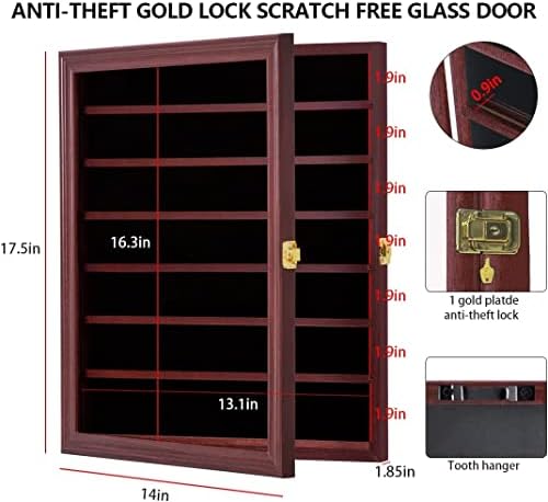 Jinchuan Cherry Knife Shadow Box Wall Cabinet