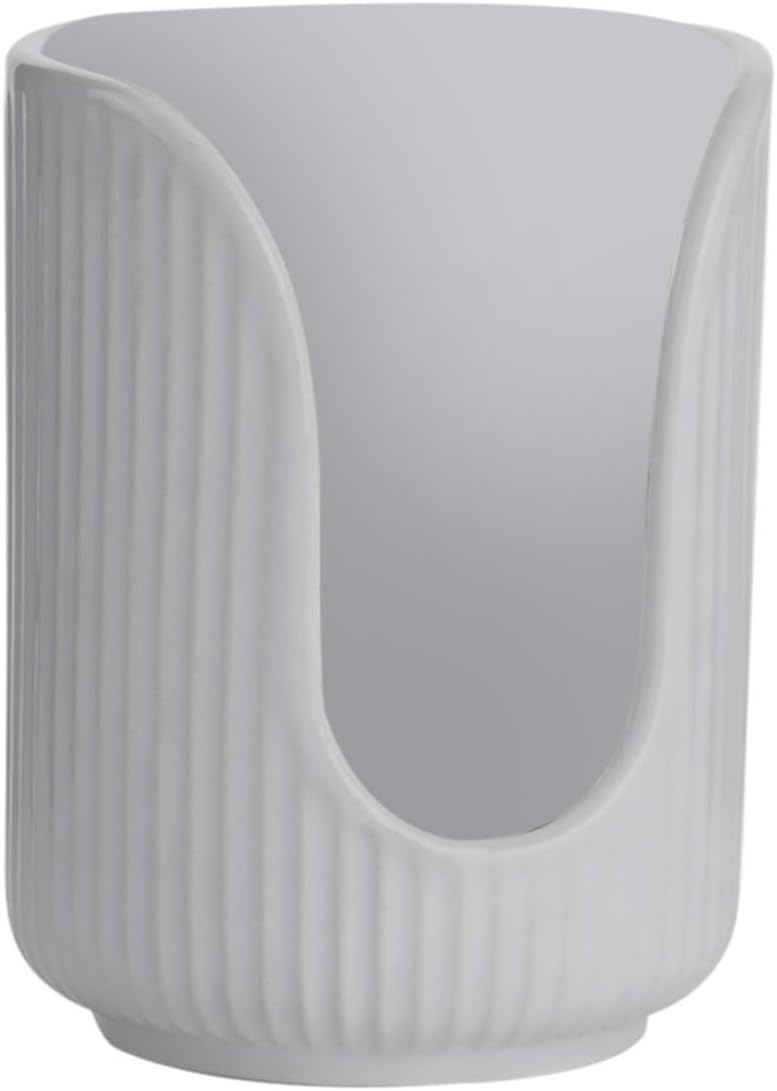 Sleek Bathroom Cup Dispenser with Adjustable Holder