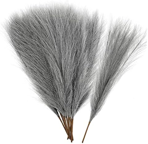 HOOTNEE 10pcs Artificial Pampasgrass Bouquet Decor