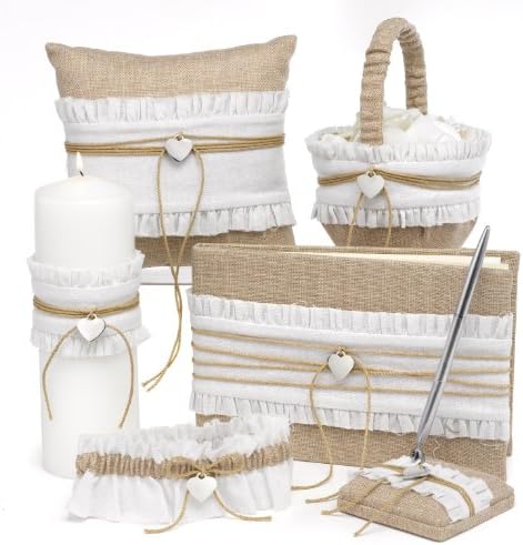 Rustic Romance Unity Pillar Candle 9-Inch