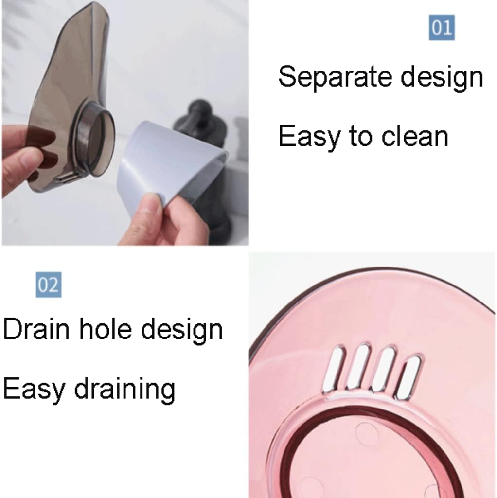 Surek Simple Countertop Soap Dish with Drainage