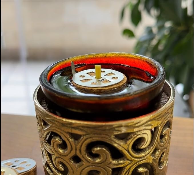 Beeswax Candle Wicks for Vigil Oil Lamps and Home Altar 1