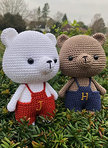 Amigurumi Bear Crochet Toy Eco Friendly Stuffed Animal