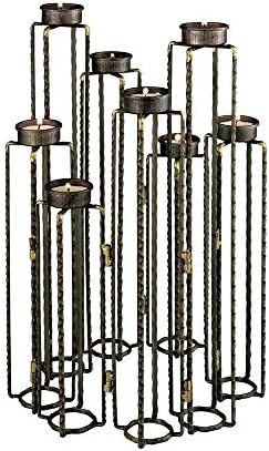 ELK Lighting 3129-1149 Rust Candle Holder Set