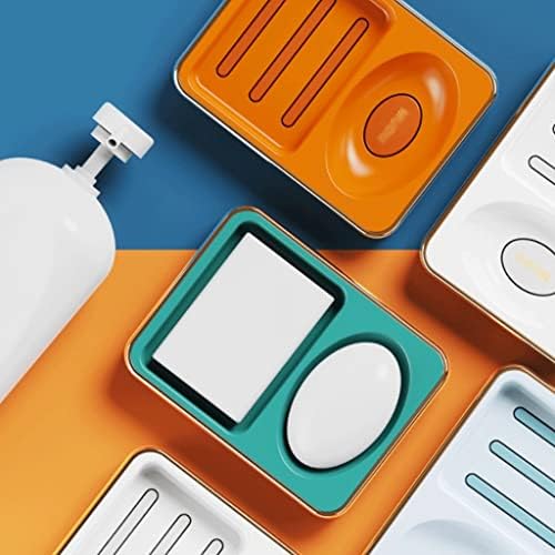 SUREK Simple Counter Top Soap Box with Drainage