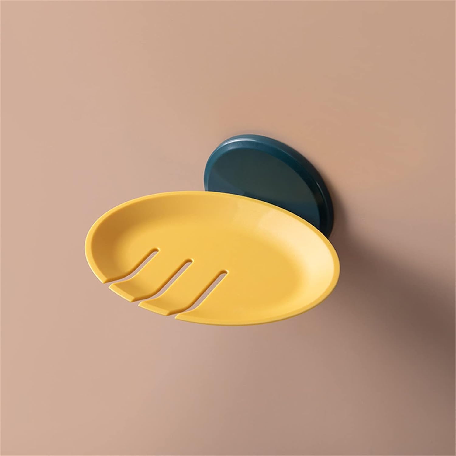 1Pc Perforated Soap Dispenser Wall-Mounted Bathroom Holder