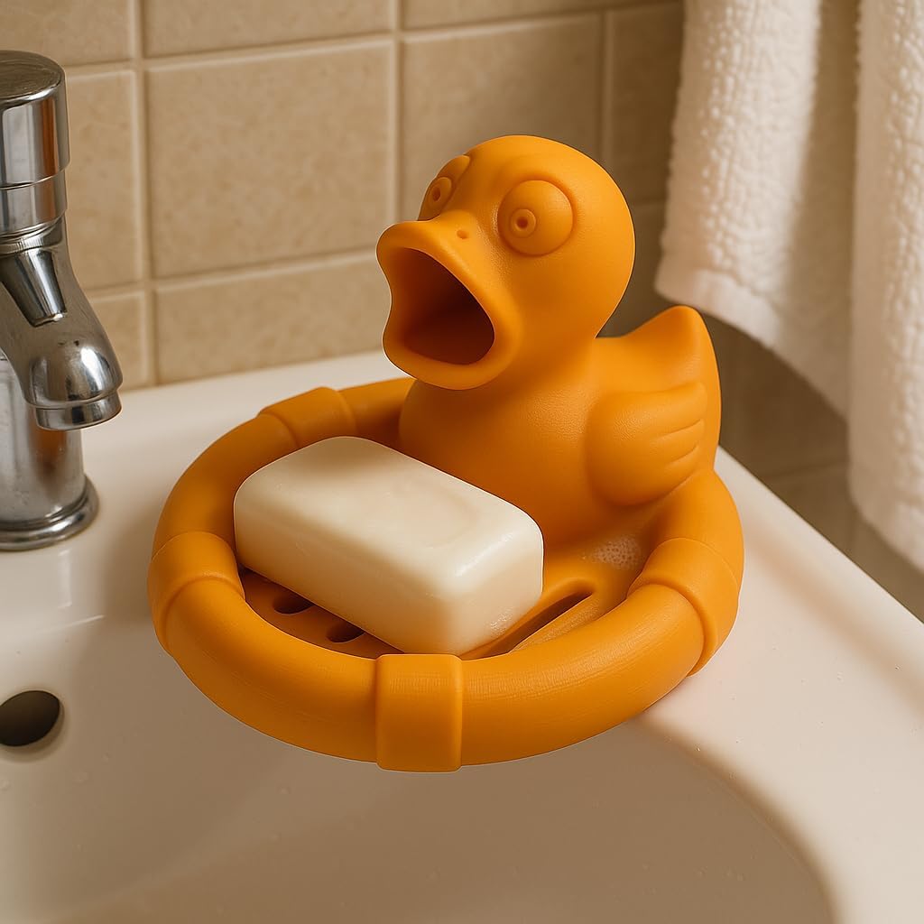 SOS Soap Dish with Life Preserver Design