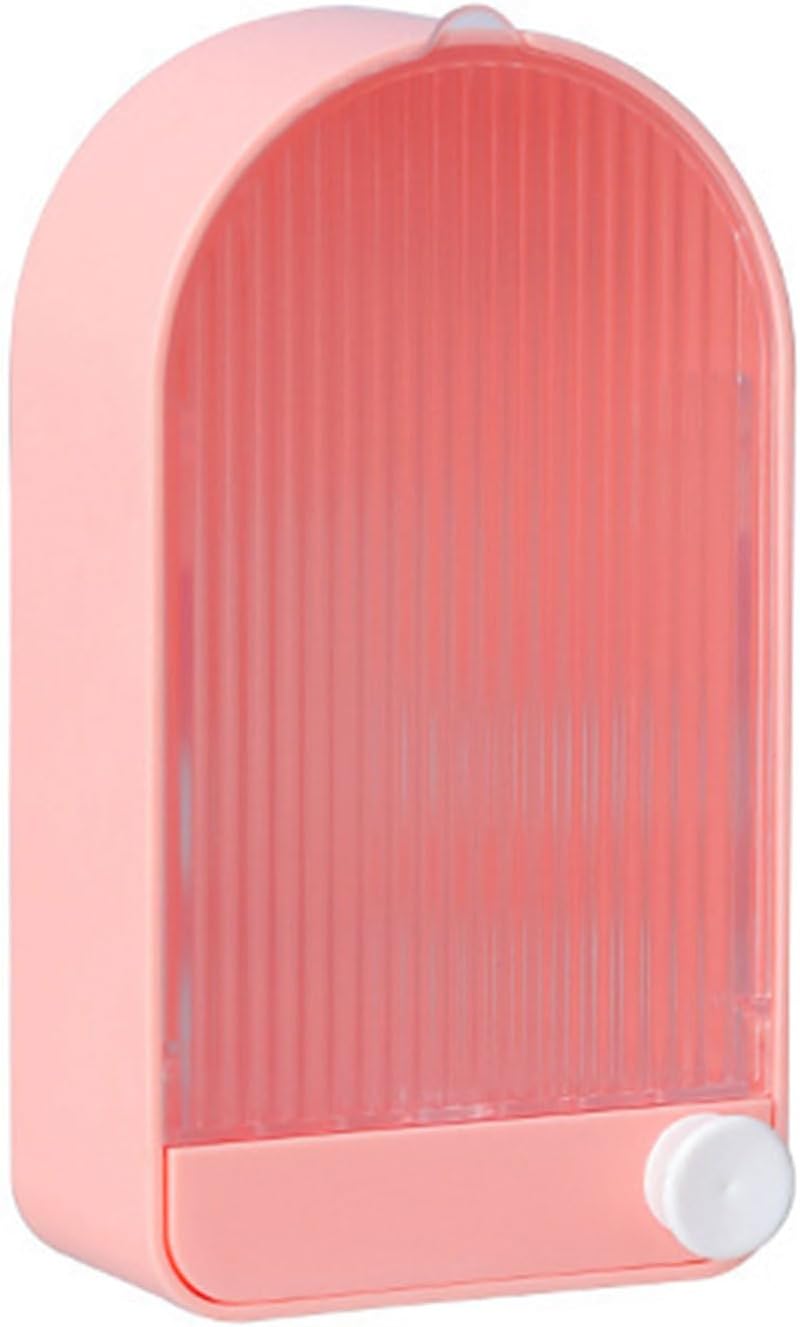 Fogun Wall Soap Holder with Drainage and Lid Hook