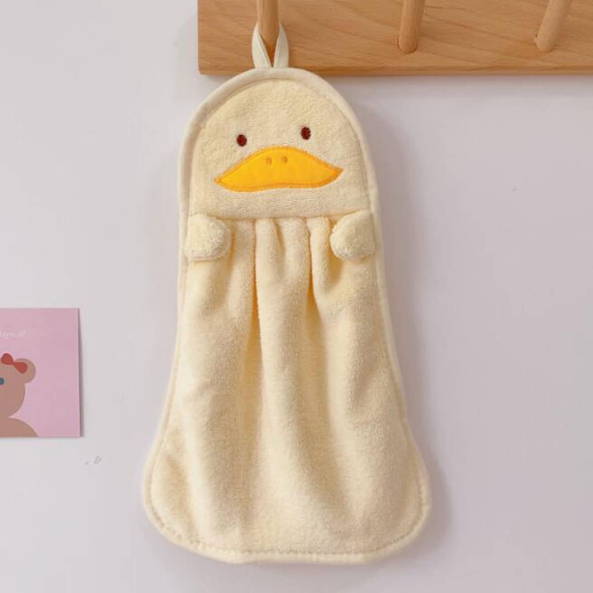 Ewanda 3 Pack Cute Hand Towels with Hanging Loop