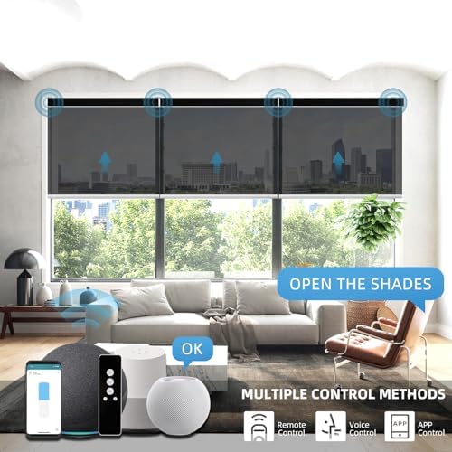 Weffort 5 Openness Smart Blinds with Alexa Compatibility