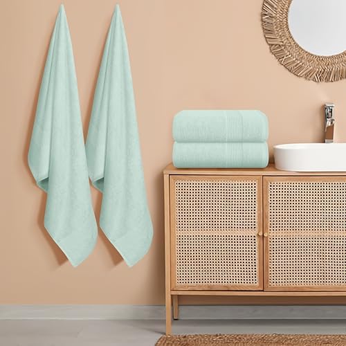 Belizzi Home 4 Pack Bath Towel Set 27x54